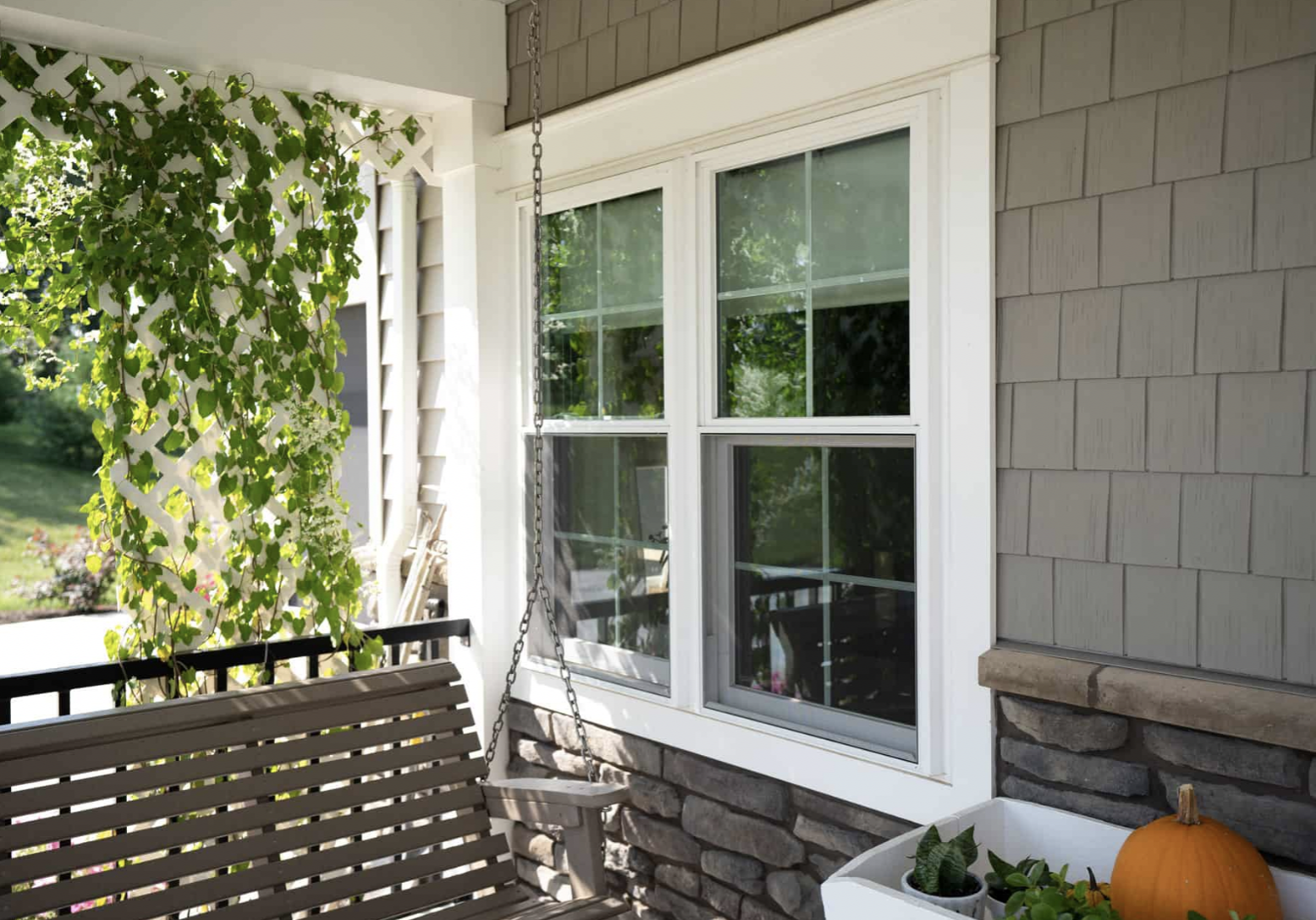 Double Hung Vinyl Replacement Windows Chase Impressions LLC Rochester NY